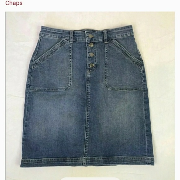 Chaps denim skirt - Picture 4 of 4
